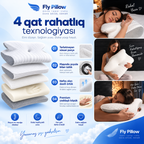 Fly Pillow™ – Boyun Dəstəkləyici Visko Yastıq
